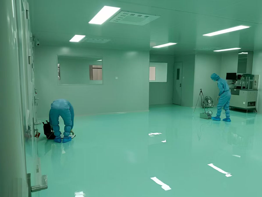 凈化車(chē)間裝修驗收圖片